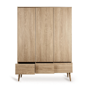 Kleiderschrank XL FLOW Quax Honig Esche