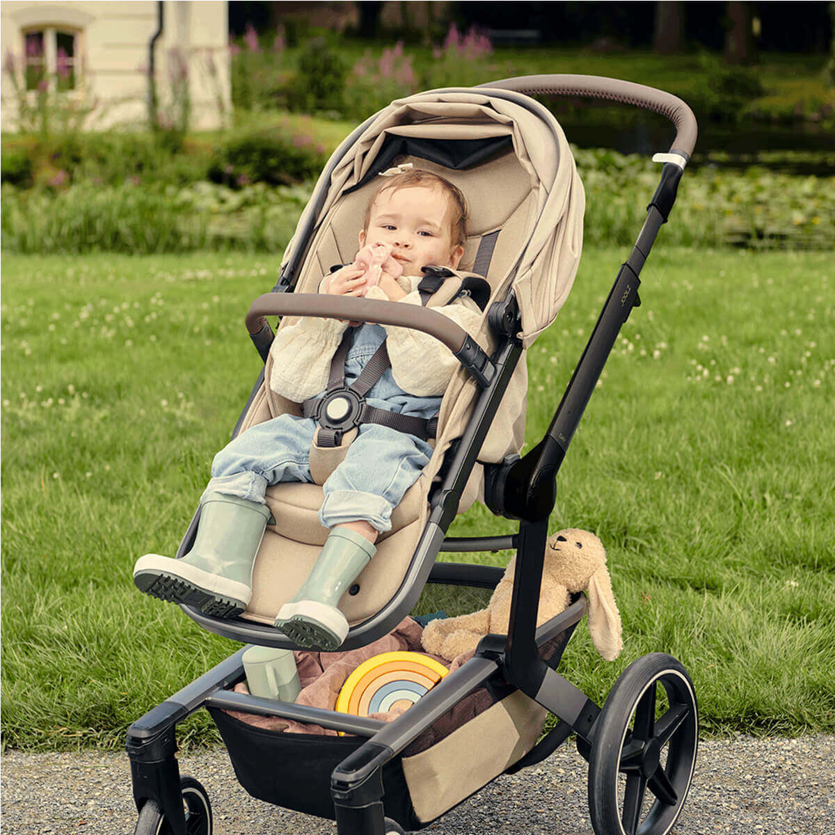 Kombikinderwagen Day5 Joolz Sage green