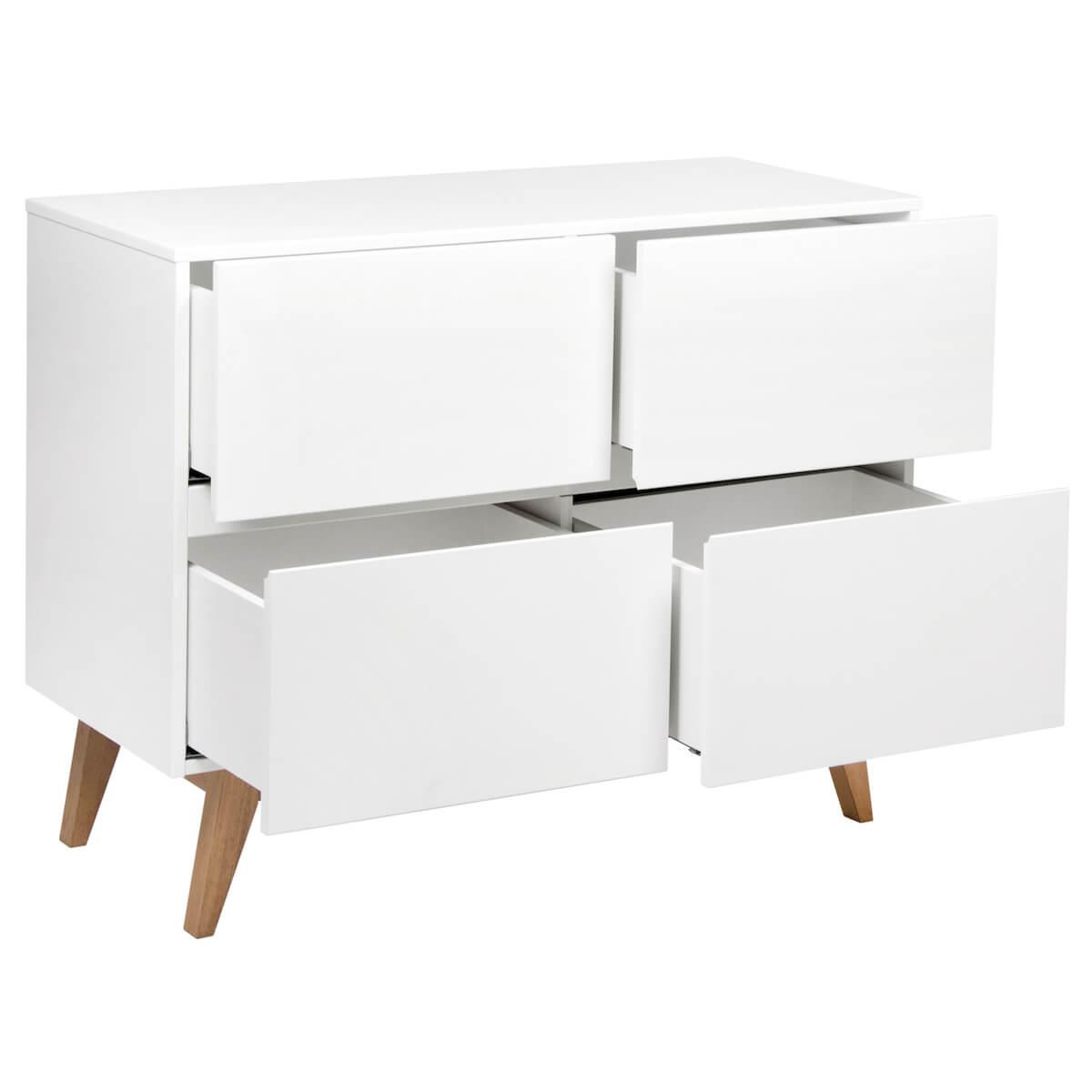 Kommode 110x90xm TRENDY Quax weiß