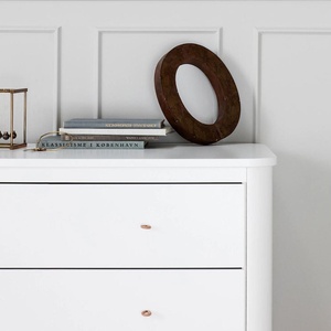 Kommode 3 Schubladen WOOD Oliver Furniture weiß