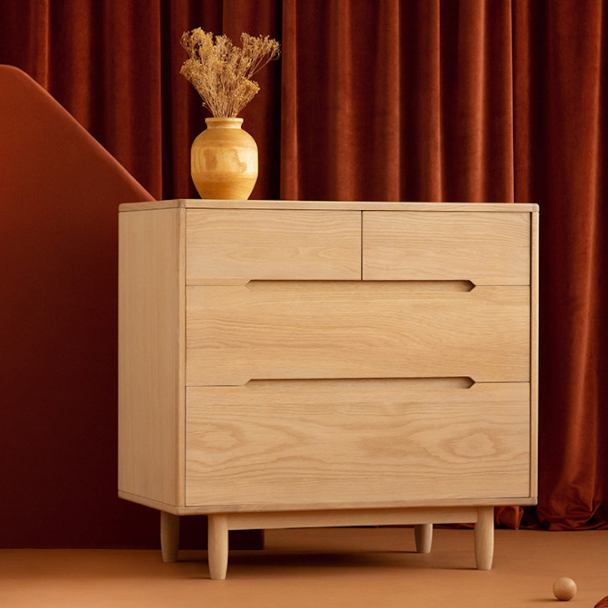 Kommode 4 Schubladen PURE Nobodinoz