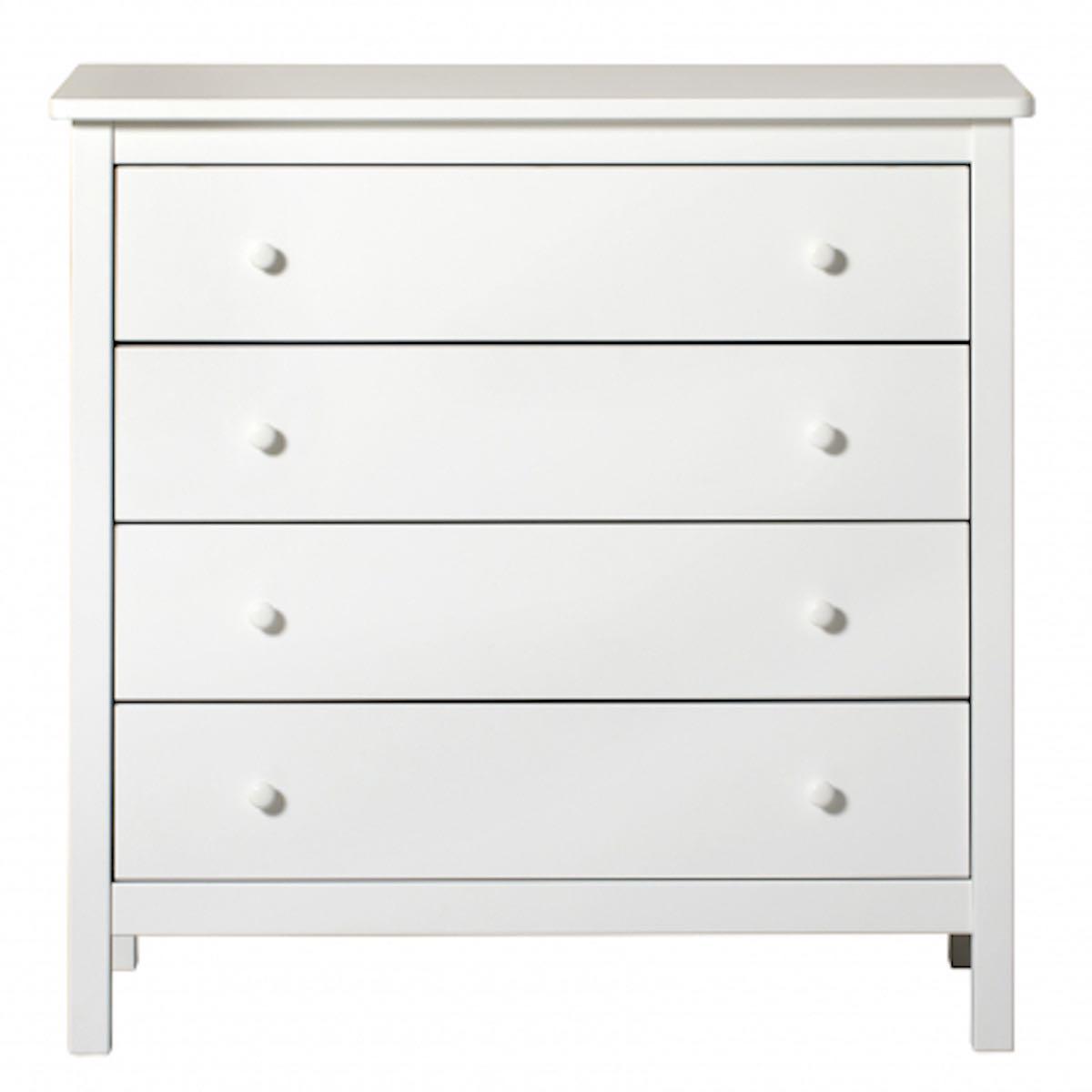Kommode 4 Schubladen SEASIDE Oliver Furniture weiß