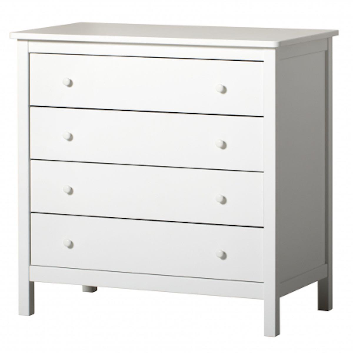 Kommode 4 Schubladen SEASIDE Oliver Furniture weiß