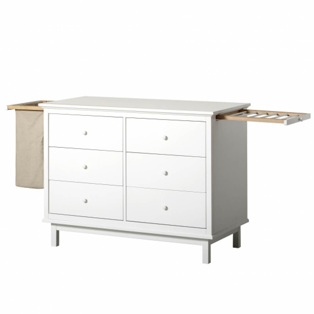 Kommode 6 Schubladen SEASIDE Oliver Furniture weiß