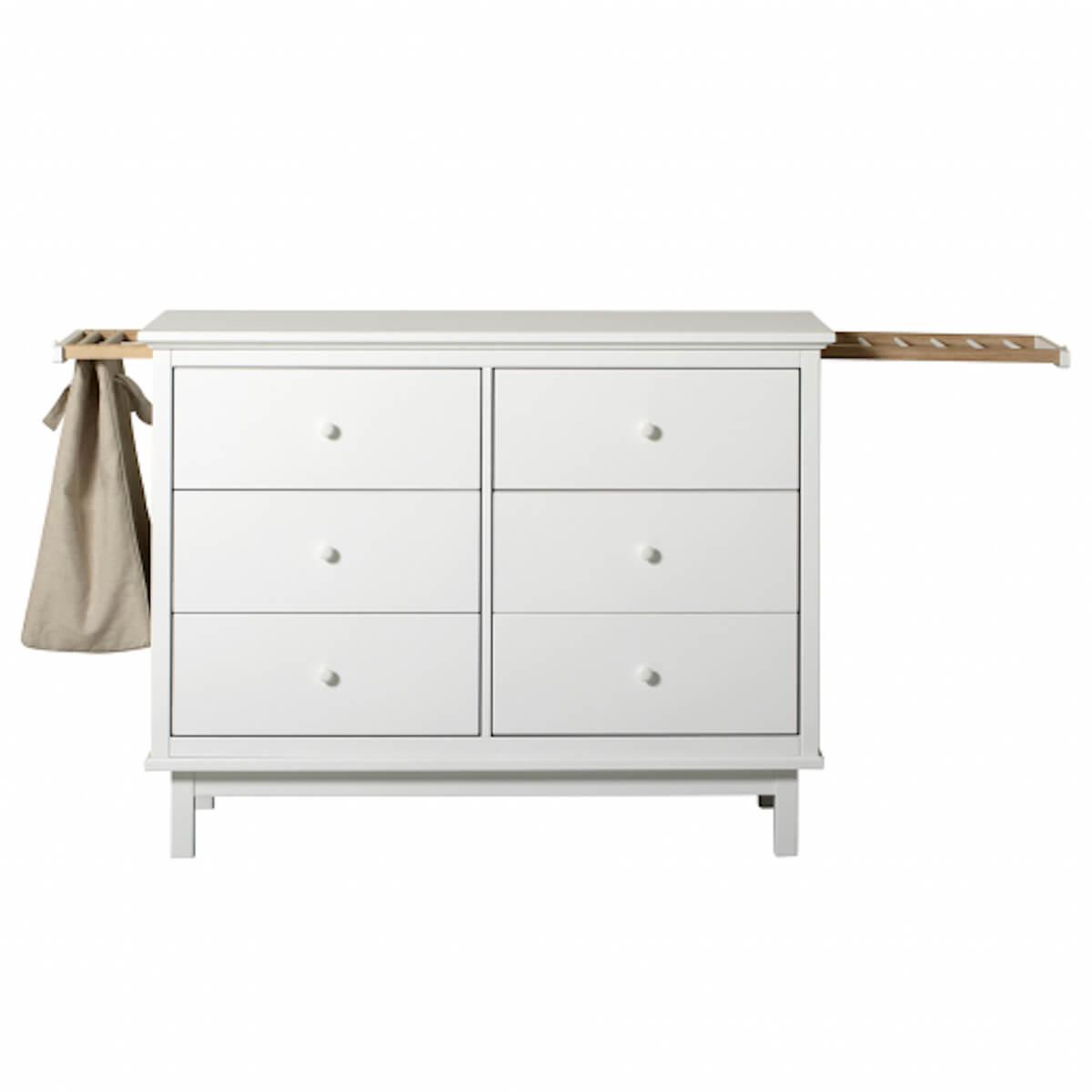 Kommode 6 Schubladen SEASIDE Oliver Furniture weiß