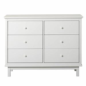 Kommode 6 Schubladen SEASIDE Oliver Furniture weiß