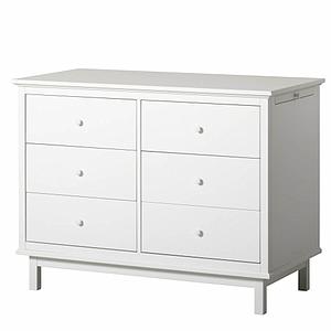 Kommode 6 Schubladen SEASIDE Oliver Furniture weiß