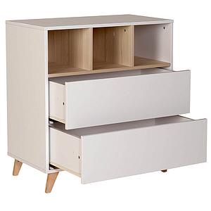 Kommode 86x92cm LOFT Quax weiß