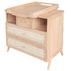 Kommode 93,6x52x86,5cm MARELIA HOLZ Theo Bebe natürlich