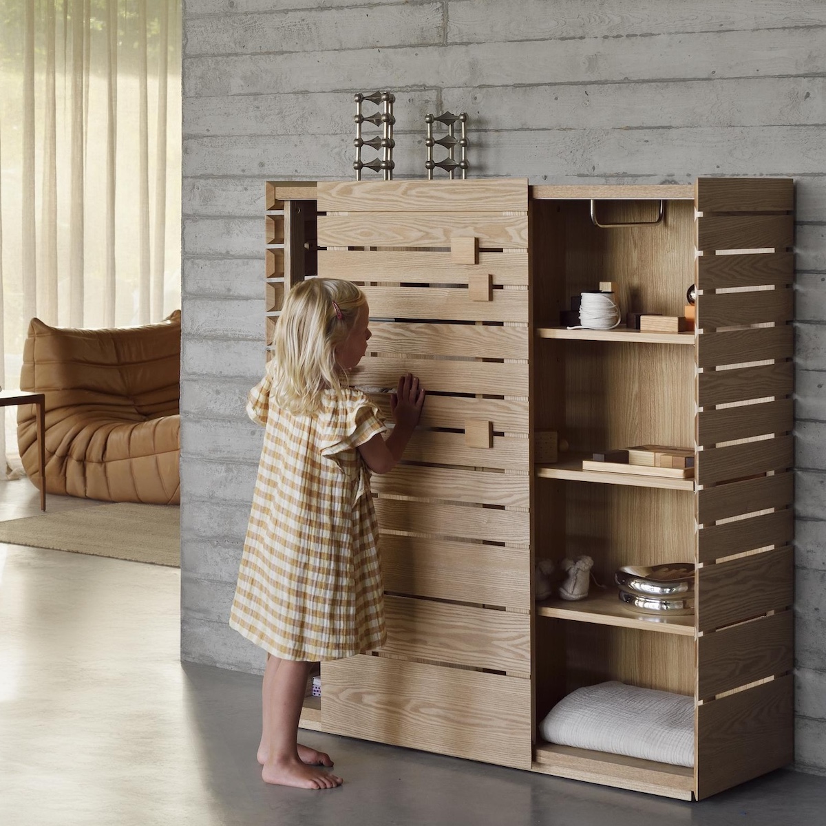 Kommode Aufbewahrung Quax natur Esche