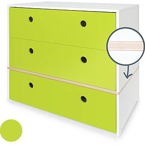 Kommode COLORFLEX Schubladen Farben lime