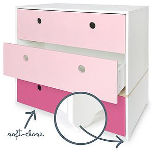 Kommode COLORFLEX Schubladen Farben sweet pink-pink 