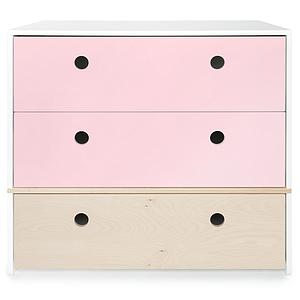 Kommode COLORFLEX Schubladen Farben sweet pink-white wash