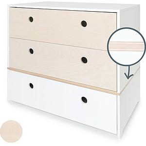 Kommode COLORFLEX Schubladen Farben white wash-white wash-white