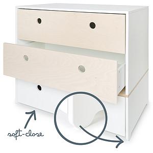 Kommode COLORFLEX Schubladen Farben white wash-white wash-white