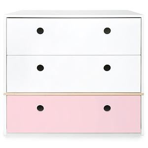 Kommode COLORFLEX Schubladen Farben white-white-sweet pink