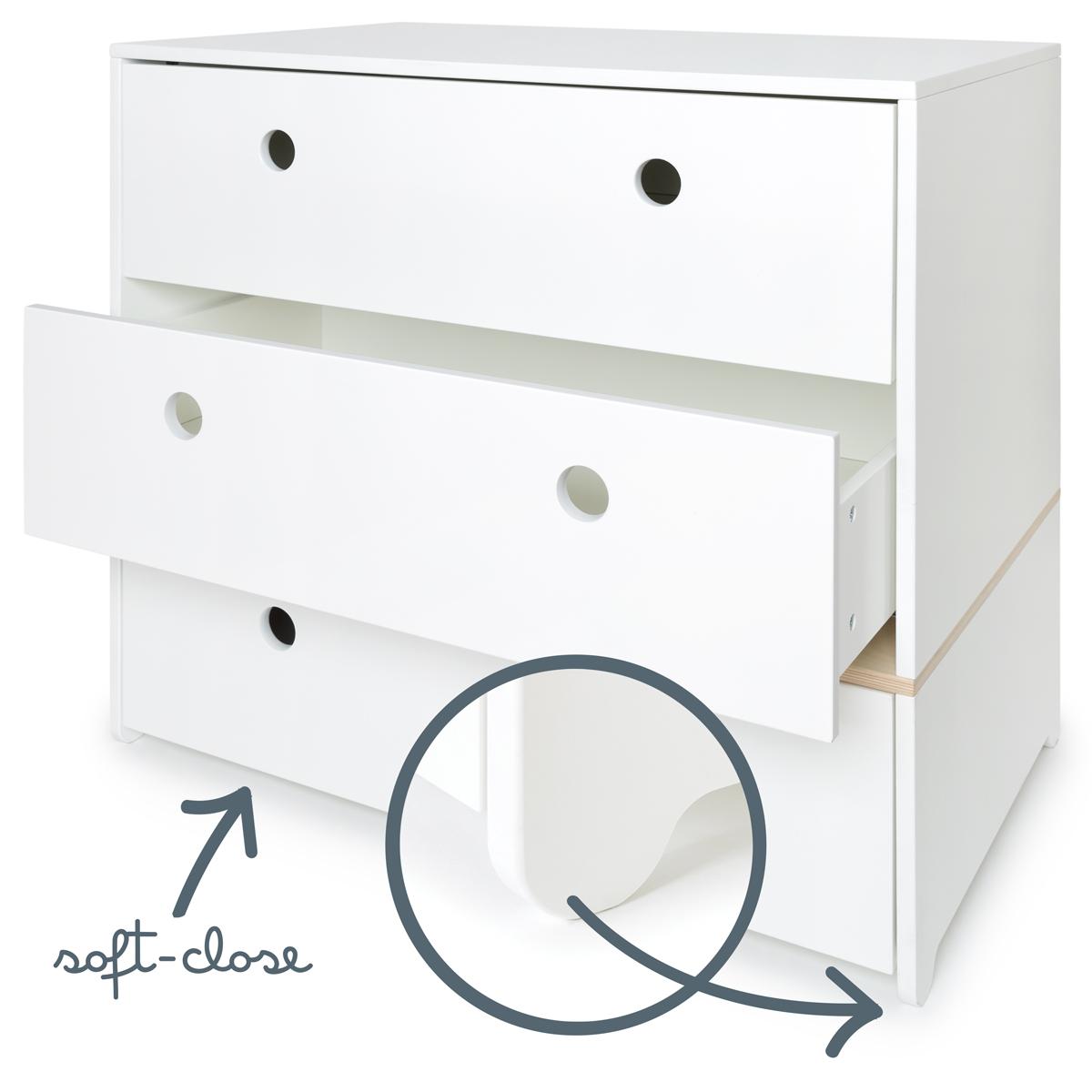 Kommode COLORFLEX Schubladen Farben white 