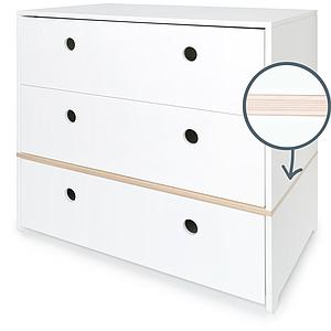 Kommode COLORFLEX Schubladen Farben white 