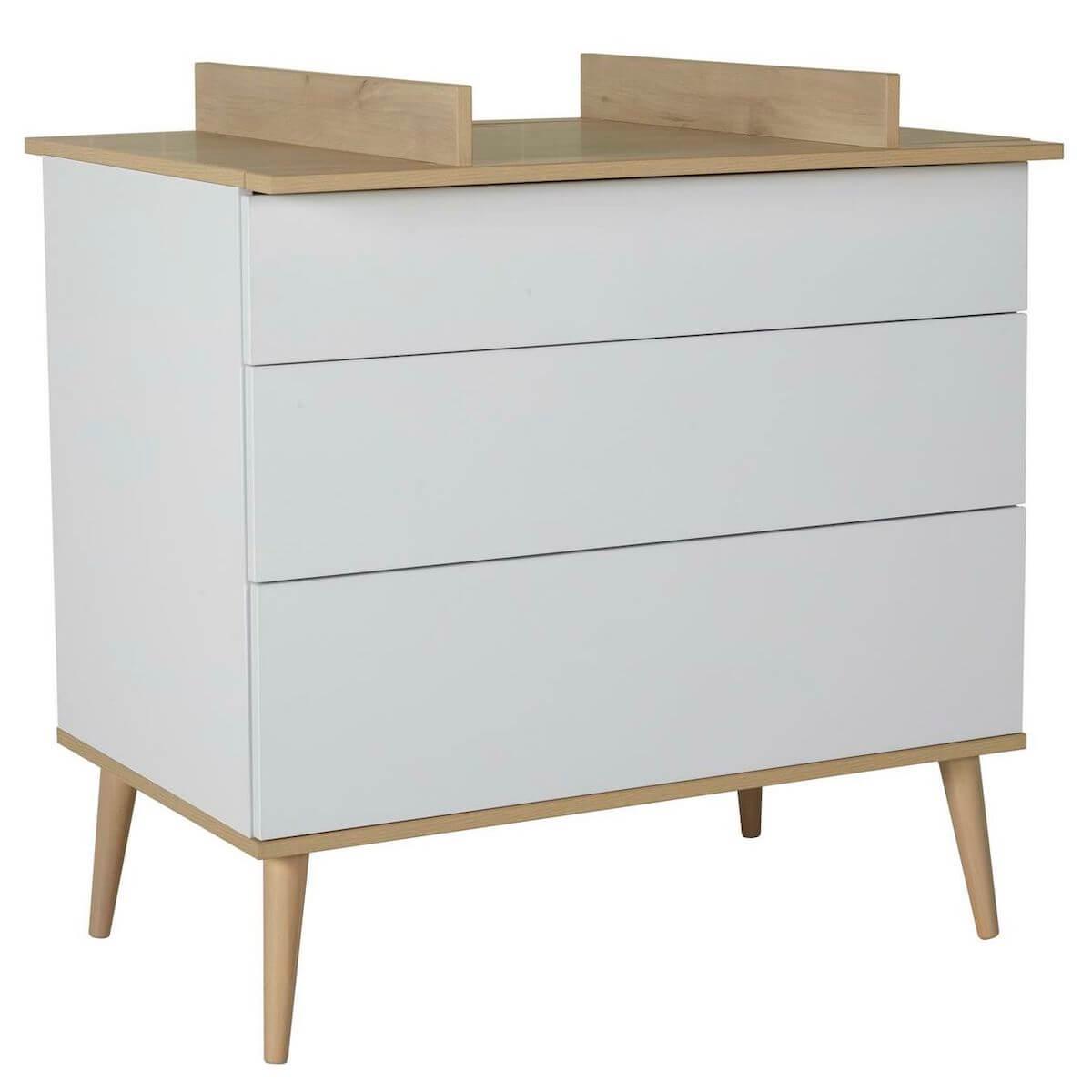 Kommode FLOW Quax Eiche-natur-weiß