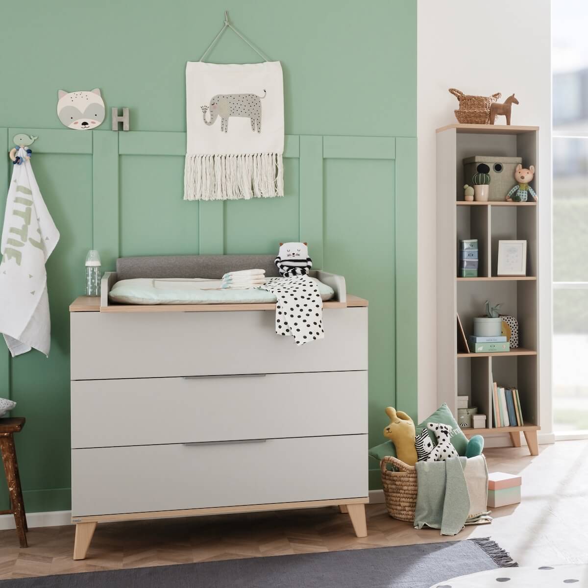 Kommode mit 3 Schubladen FIEBE Paidi