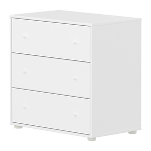 Kommode mit 3 Schubladen SAGA Flexa weiß