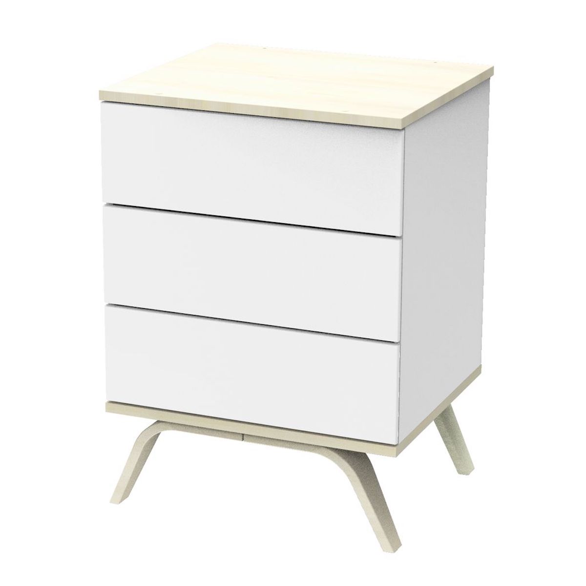 Kommode petit 3tiroirs SERENA Sauthon