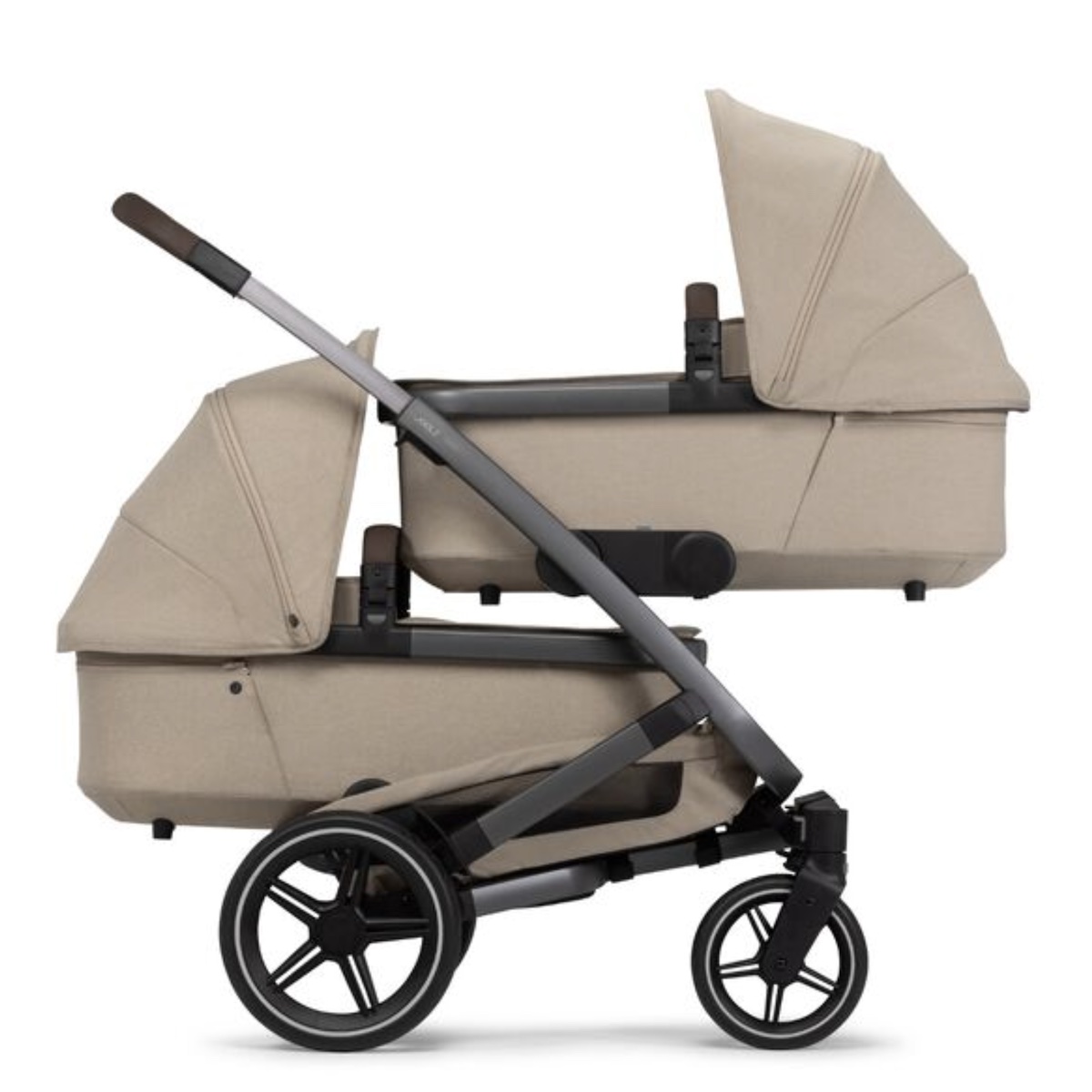 Komplett-Sportwagen GEO3 TWIN Joolz Sandy taupe