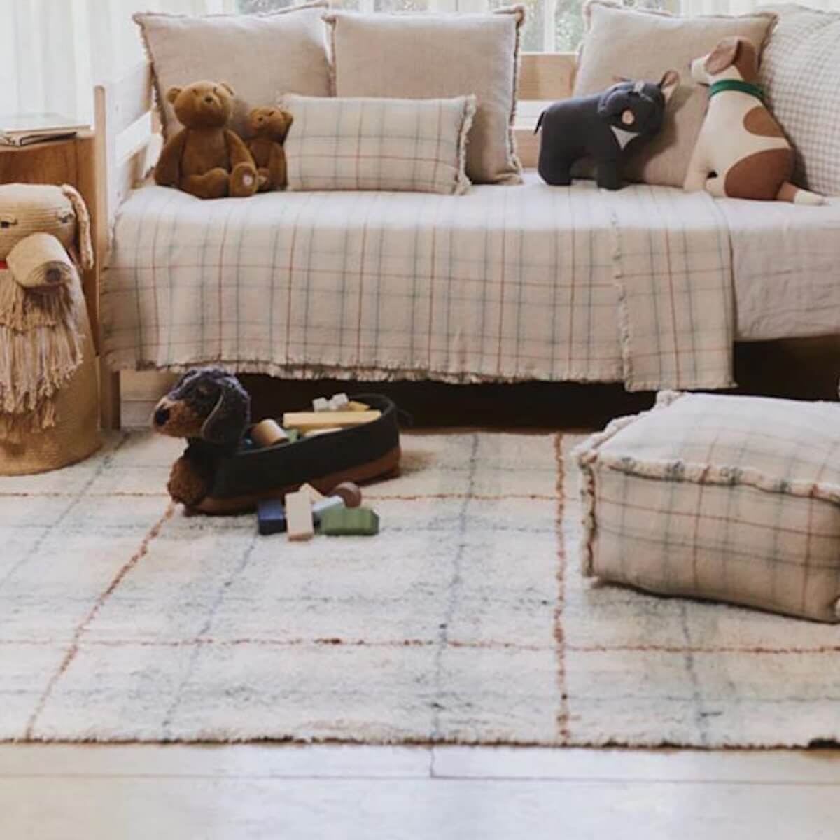 Korb 59x16x23cm SPARKY Wouf wouf Lorena Canals