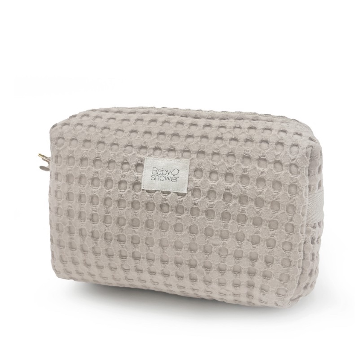 Kosmetiktasche CAMILA Babyshower gofre latte