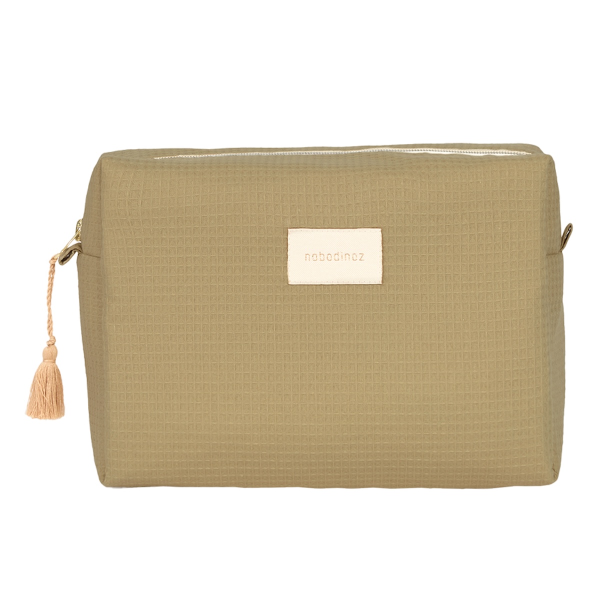 Kosmetiktasche DIVA OPERA 25x16cm Nobodinoz olive green