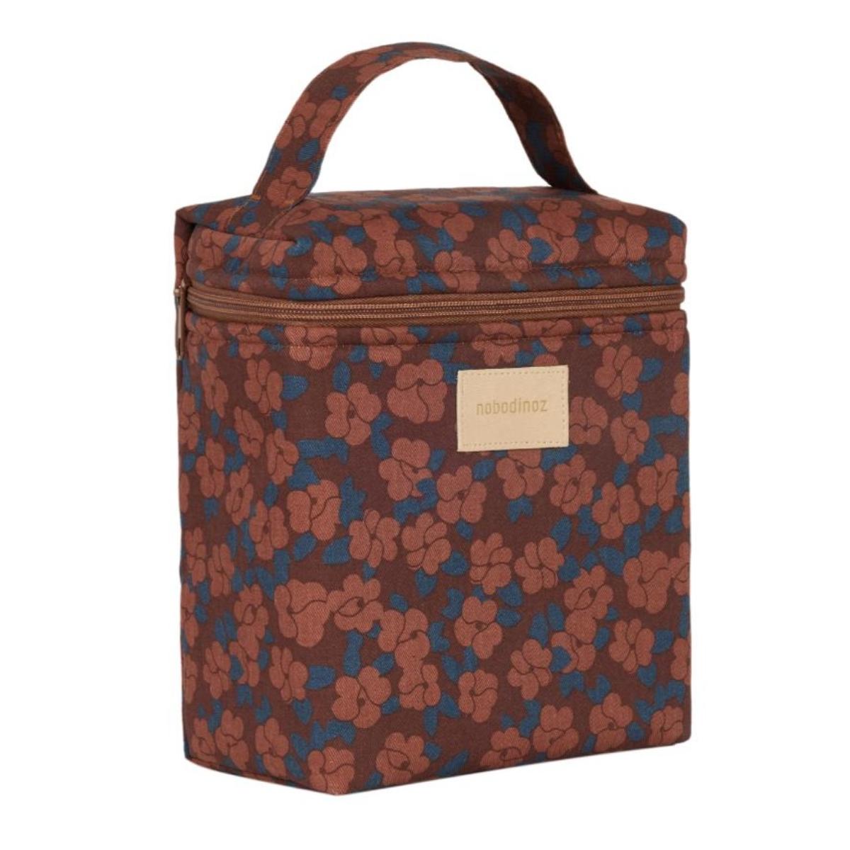 Kühltasche HYDE PARK Nobodinoz maroon poppies