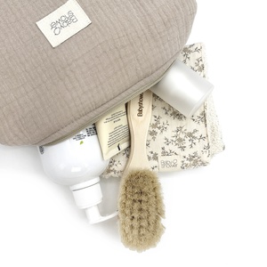 Kulturbeutel CAMILA Babyshower latte powder