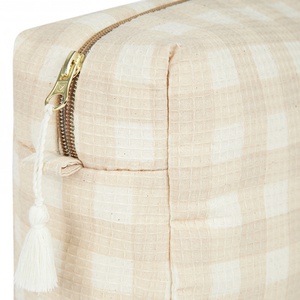 Kulturbeutel wasserdicht DIVA Nobodinoz Ivory Checks