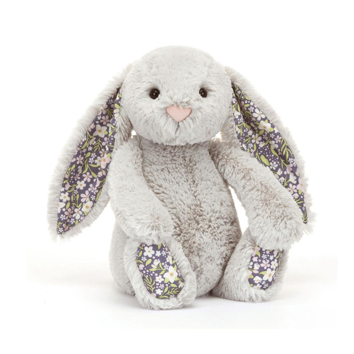 Kuscheltier Blossom Silver Bunny 'Bloom' Original Jellycat