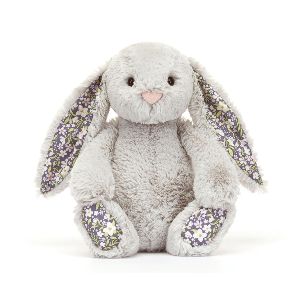 Kuscheltier Blossom Silver Bunny 'Bloom' Original Jellycat