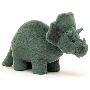 Kuscheltiere 17cm Triceratops FOSSILLY Jellycat