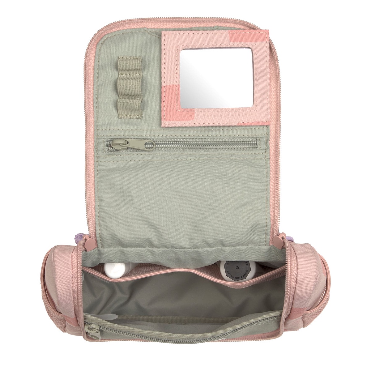 Laessig Mini PATTERN PARTY Kulturbeutel rosa