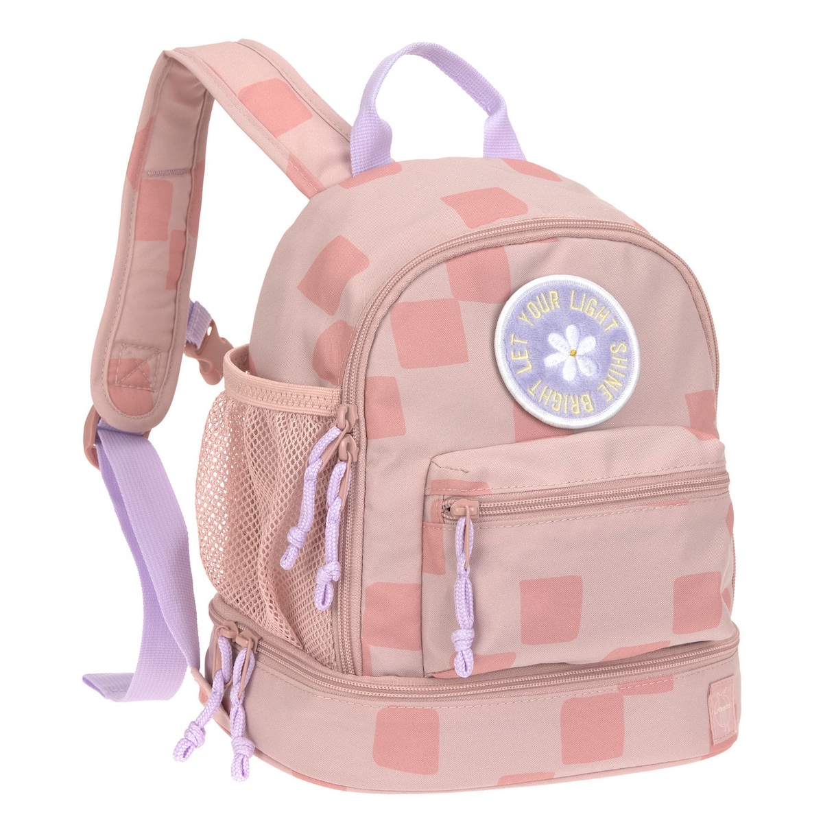 Laessig Mini PATTERN PARTY Rucksack rosa