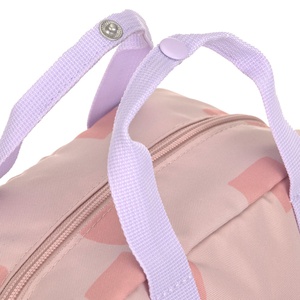 Laessig Mini Square Pattern Party Wickeltasche Rosa