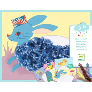 Laine & scratch - Avec un chapeau Djeco