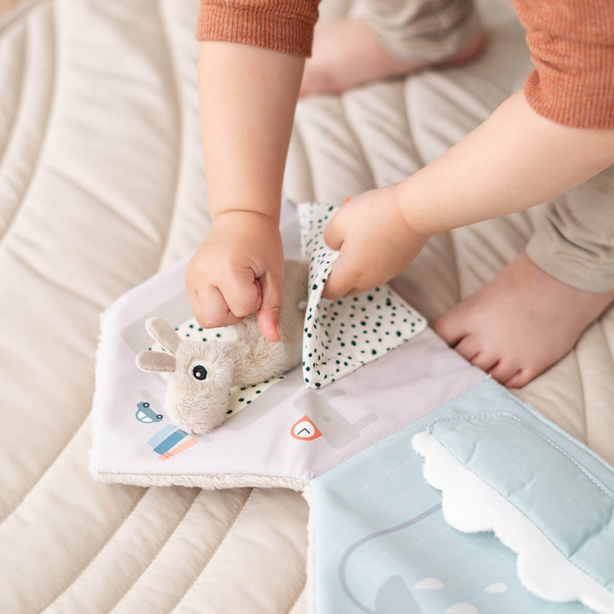 Lalee's home soft book Lalee Sand Done by Deer