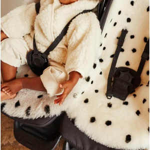 Lammfelldecke - Festes Geschirr Binibamba dalmation