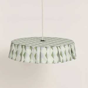 Lampenschirm VIBES 50x12cm Nobodinoz Green Blue Harlequin