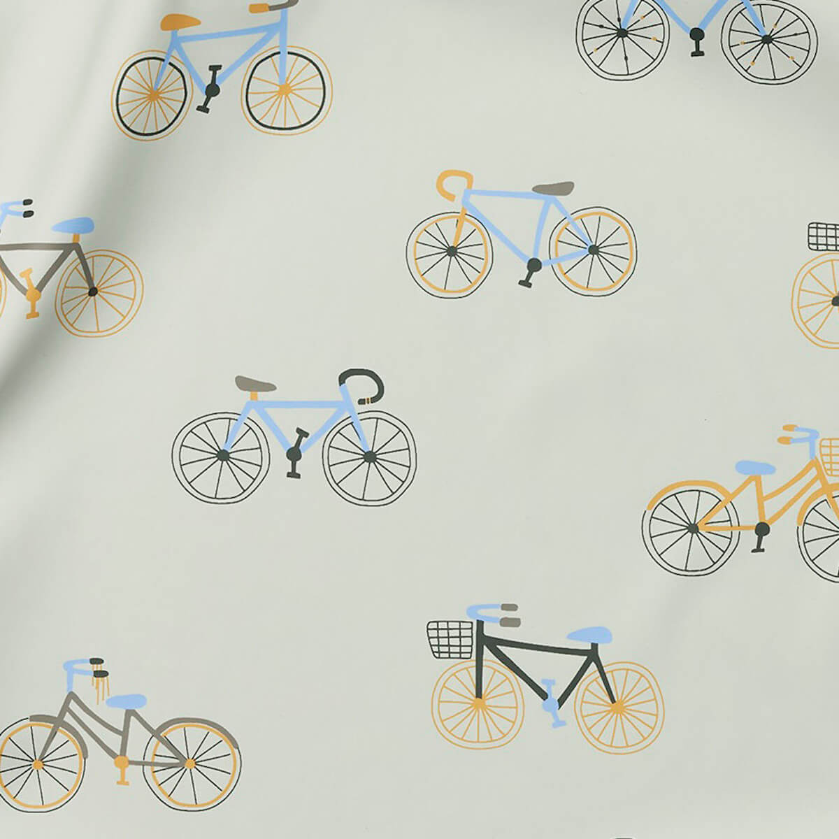 Langarm Lätzchen MERLE Liewood Fahrrad Wolke blau