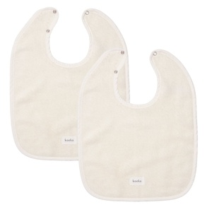Lätzchen 2-Pack DIJON DAILY Koeka warm white