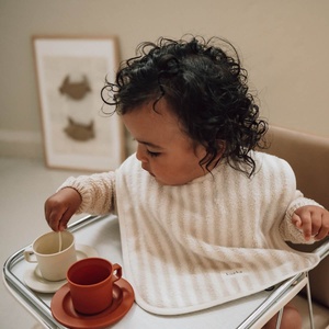 Lätzchen 2er-Pack PLAYA Koeka Sand Ton