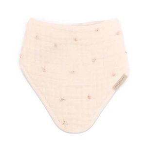 Lätzchen Dreieck Nuvola Bamboomm Oliven rosa