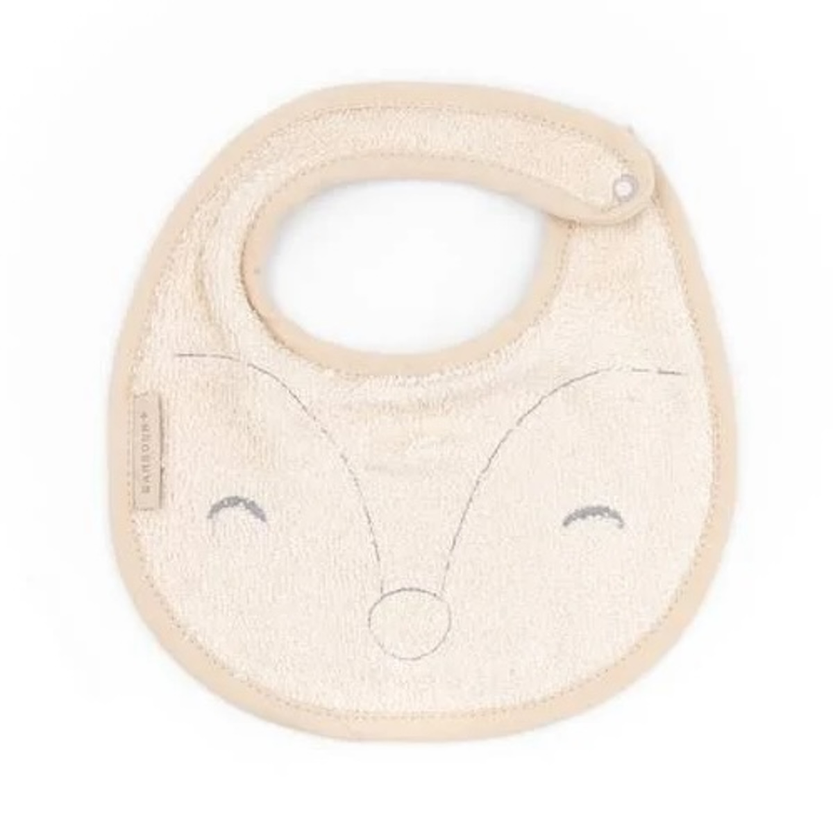 Lätzchen Fox 25cm Bamboom Mandel