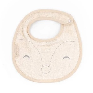 Lätzchen Fox 25cm Bamboom Mandel