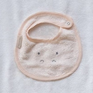 Lätzchen Hippo 25cm Bamboom Wasserpfirsich